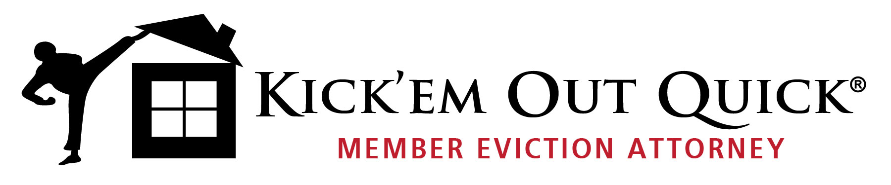 Kick Em Out Quick Member Eviction Attorney Logo 2